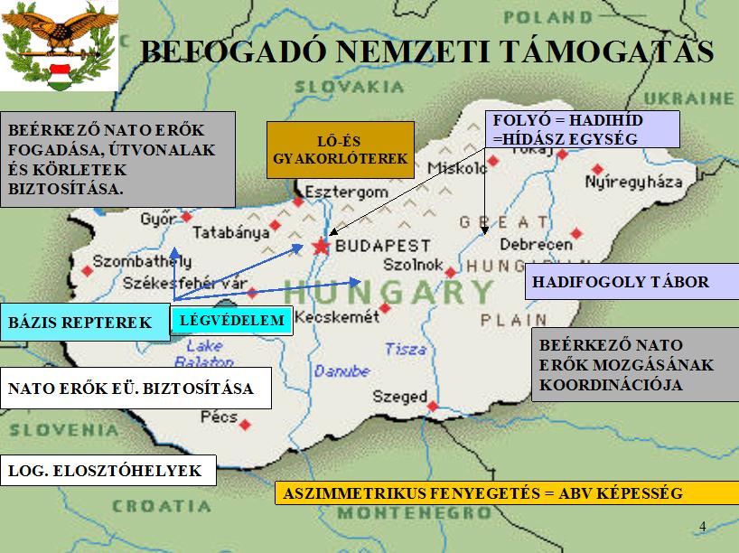 Ezzel kapcsolatban már vannak tapasztalataink, hisz ismeretes, hogy az IFOR és SFOR feladat során már sor került ilyen jellegű tevékenységre.