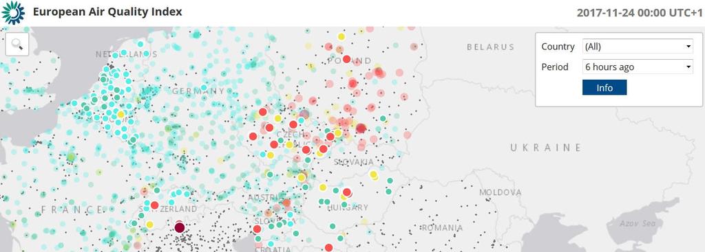 Új európai levegőminőségi