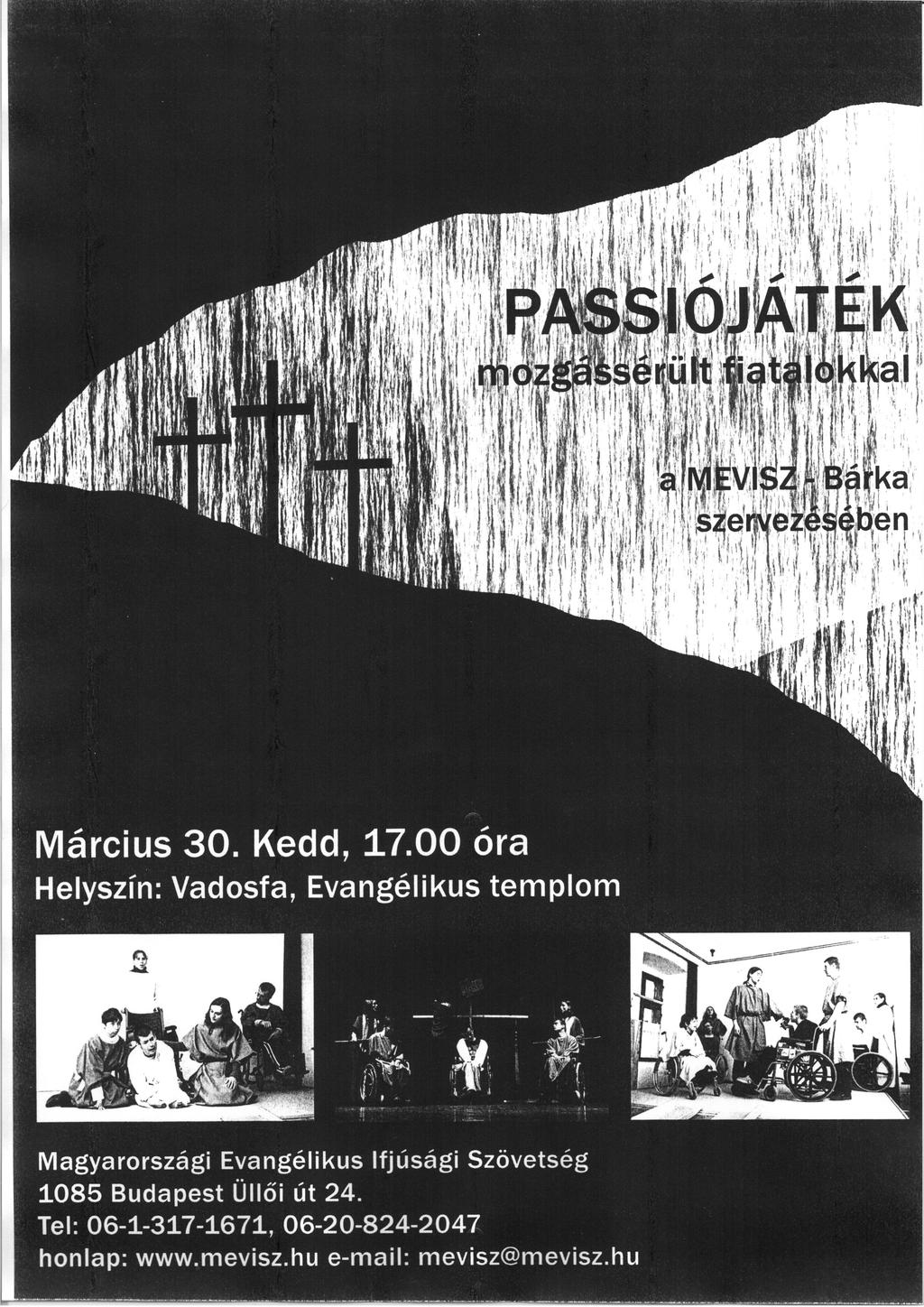 2010 Böjt Vadosfai Evangélikus Gyülekezet 9346 Vadosfa, Kossuth Lajos u. 13. Telefon (egyházi): 06-20/824 6887 e-mail: vadosfa@lutheran.