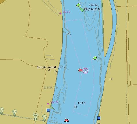 1. TÉNYBELI INFORMÁCIÓK A Duna 1620,5 fkm-nél egy úszóművekből, és úszómunkagépekből álló hajóegység volt lekötve hajóúton kívül, a jobb part közvetlen közelében.
