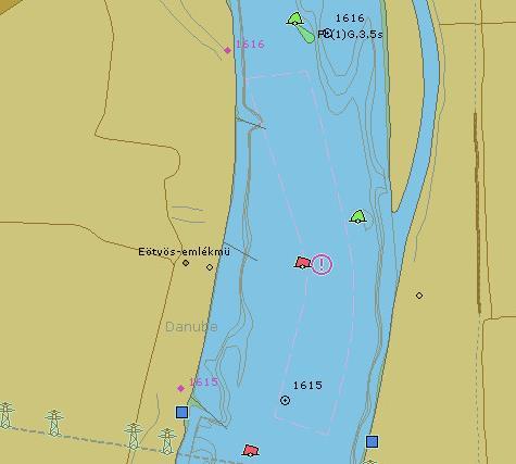 1. TÉNYBELI INFORMÁCIÓK A Duna 1620,5 fkm-nél egy úszóművekből, és úszómunkagépekből álló hajóegység volt lekötve hajóúton kívül, a jobb part közvetlen közelében.