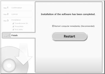 Po włożeniu dysku CD-ROM do napędu w komputerze Macintosh na pulpicie pojawi się ikona dysku CD-ROM.