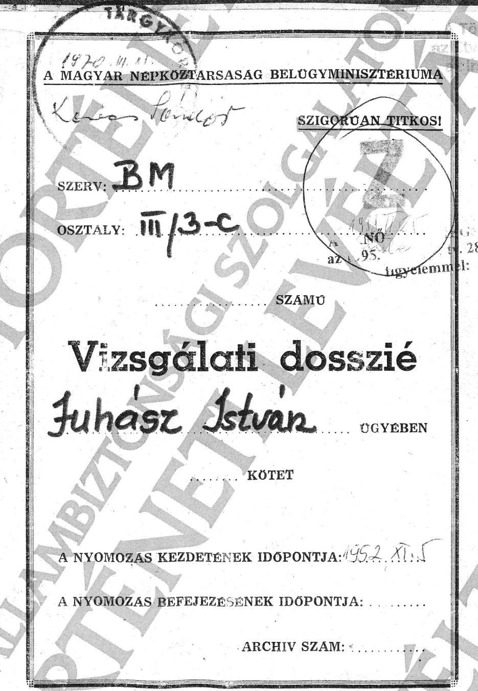 118. Juhász István a bohózat