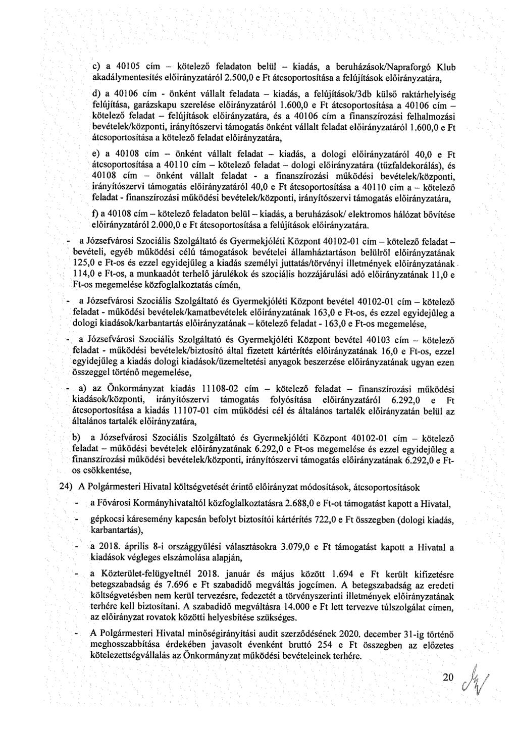 c) 4005 cím - kötlző fldtn blül - kdá, brházák/nprfrgó Klb kdálymntíté lőrányztáról 2.
