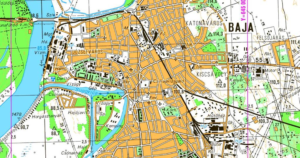 Bejelentések, értesítések 2. ábra Az esemény helyszíne A KBSZ ügyeletére az esetet 2012. június 21-én 12 óra 01 perckor (20 perccel az eseményt követően) jelentette a MÁV Zrt.