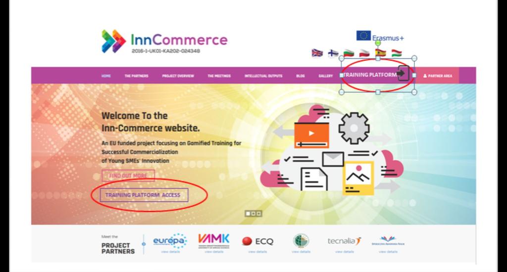5. Útmutató a játékosítási platform használatához Az Inn-Commerce projekt tanulási tartalmának játékosítására a Moodle nyílt forrású platformot használja, amely lehetővé teszi az egyéni tanulási