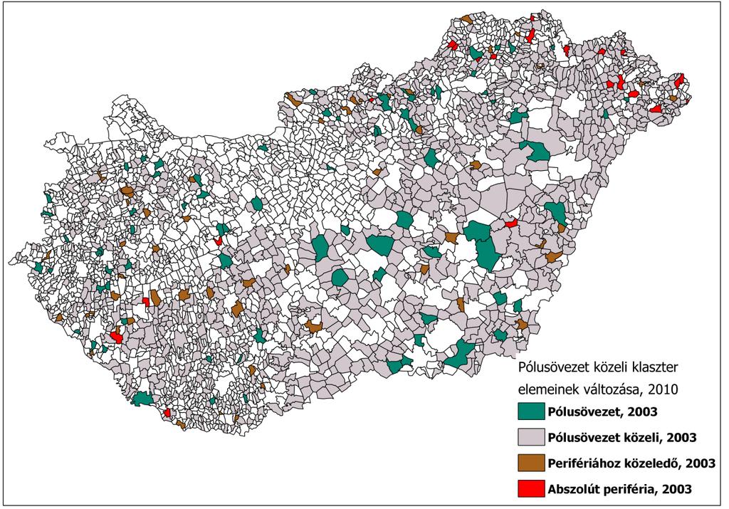 kisfalvak alkotják a csoportot, területi elhelyezkedésükre jellemző, hogy az ország területén szétszórva találhatók.