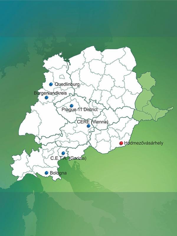 Partnerség Öt országból hét partner! - Hódmezővásárhely, mint Vezető Partner - Quedlinburg városa - Németország - Burgenlandkreis - Németország - Prága 11.