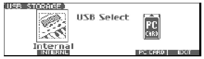 Csatlakozás a számítógéphez USB-n keresztül Fájlok küldése/fogadása számítógépre/számítógépr l (Storage Mode) A Fantom-Xa-t a számítógépével USB-n keresztül csatlakoztatva lehet sége nyílik fájlok