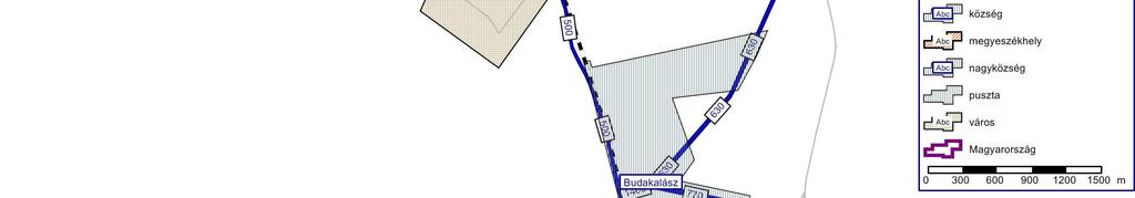 15. ábra A 1108. j. úton a 10 sz.