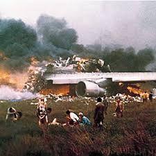 Las Palmas KLM - Pan Am ütközés Az ütközést, és az azt követő óriási robbanást és pokoli