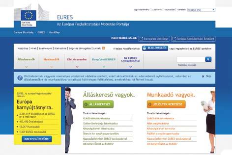 Az EURES-portál (eures.europa.