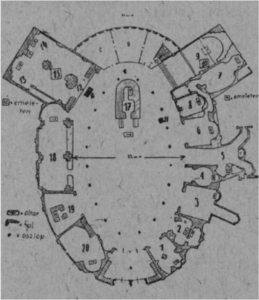 emeleti alaprajz, 1942. július 22. (forrás: BFL Tervtár); 25.