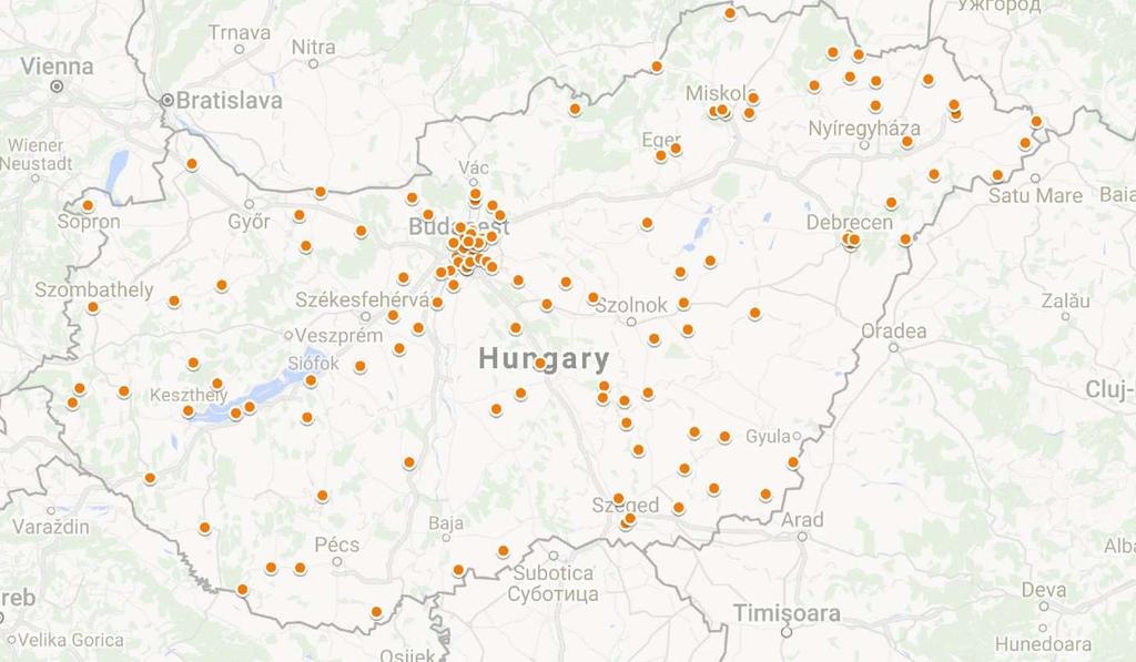 80 országban, majd a két világháború között (1920 1944) 137 új református templom épült, s végül a rendszerváltást követően tapasztalható a korábbihoz hasonló élénk építészeti tevékenység (1990 1999