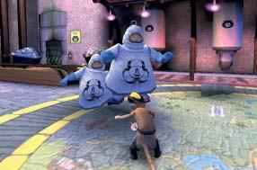 Az önmagát más címekkel is egyre inkább lejárató cég nem csüggedt, és a kudarcok ellenére elszántan vicsorogva GameCubeexkluzívként hozta ki a Shrek Extra Large címû extra sittes platform