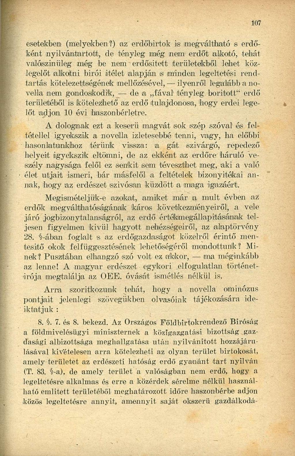 esetekben (melyekben?