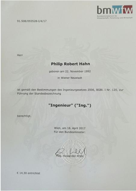 Management Certifikát D szintő tanúsítványát.