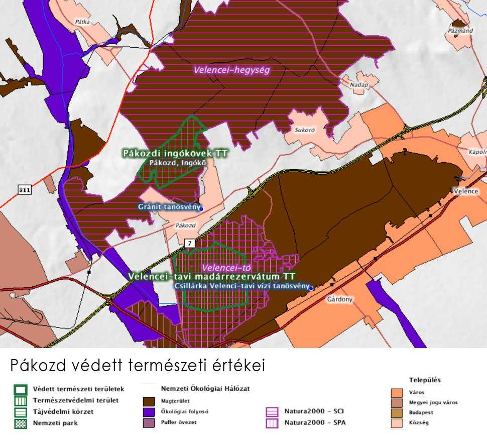 Tájrendezés, környezetalakítás A tervezett kerékpár nyomvonala nagy részt a meglevő kerékpártal azonos nyomvonalon halad.