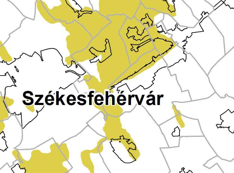kiemelt térség és a megye területrendezési tervében rendelkezni kell.