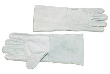 KESZTYŰK Vászon kesztyű 4165 1/12-00 Jól szellőző vászon alapanyagból Tenyéren fekete PVC pöttyök, anyag kicsúszás ellen Gumírozott mandzsetta Hegesztő kesztyű 2514 1/12-00 Hegesztési