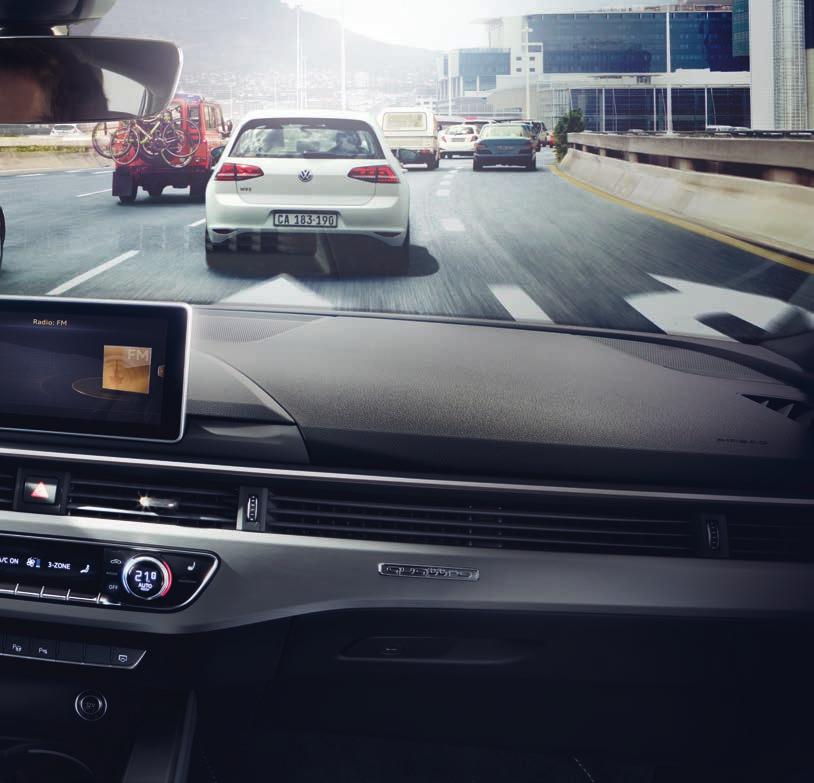 Limousine / A4 Avant Az Audi intelligens technikái 06 07 Közlekedési torlódás asszisztens A legjobb dolgok az életben láthatatlanok Kérjük vegye figyelembe, hogy a rendszerek csak működési határaikon