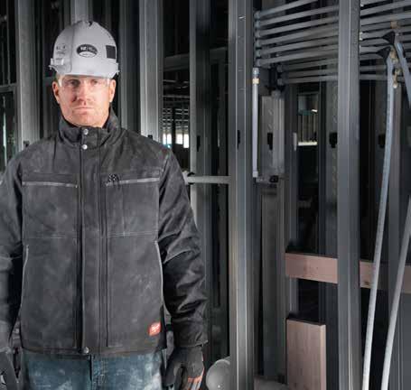 WorkSkin kiváló hőmérséklet és nedvesség elvezetést tesz lehetővé
