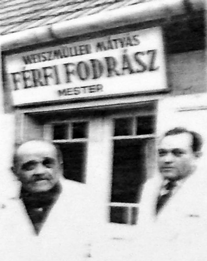 165 Weiszmüller Mátyás és Béla Alsószentgyörgyön A levéltári források ezt alá is támasztják: Weiszmüller Mátyás (szül.