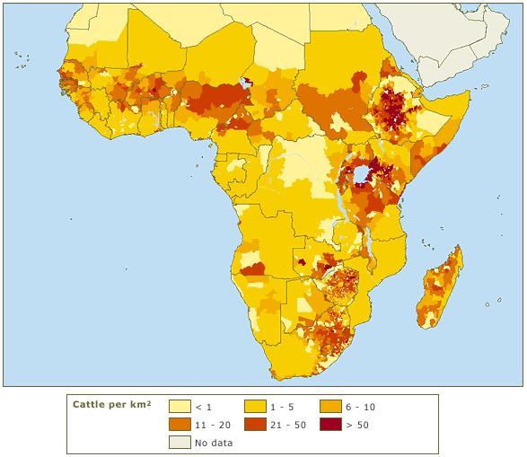 Közép- és ÉK-Afrika gazdaságföldrajza Közép- és ÉK-Afrika