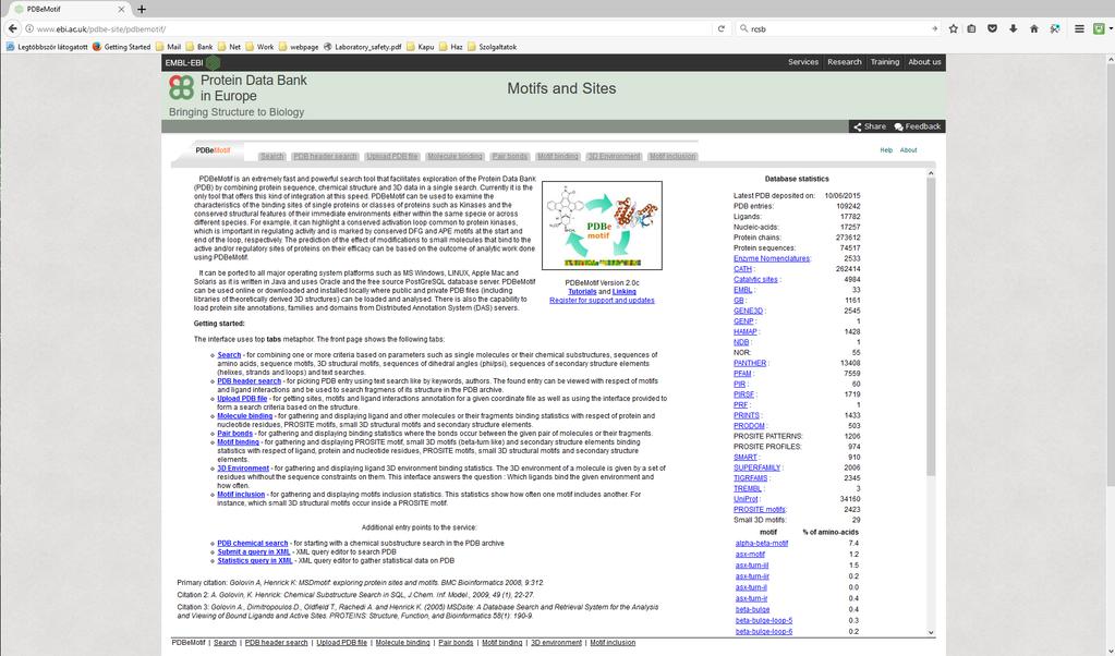 PDBe motif: http://www.ebi.ac.