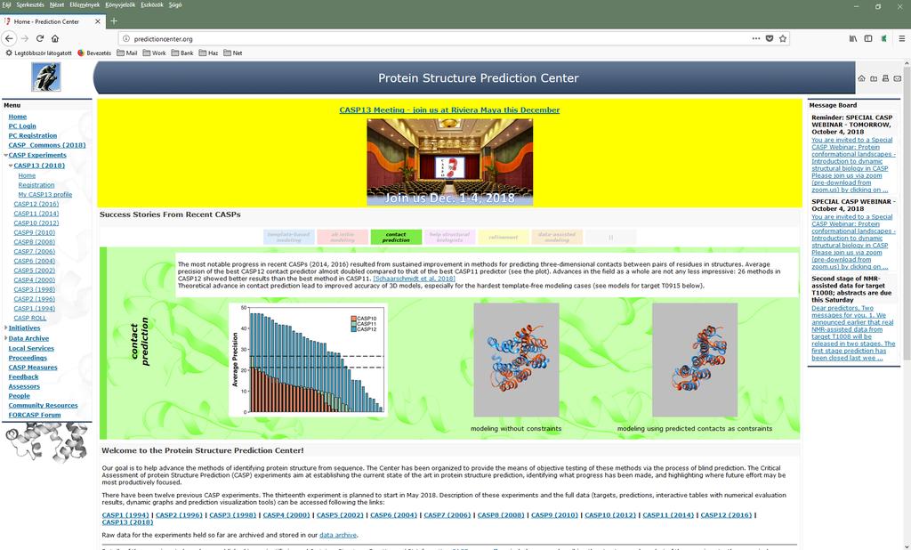 CASP: http://predictioncenter.