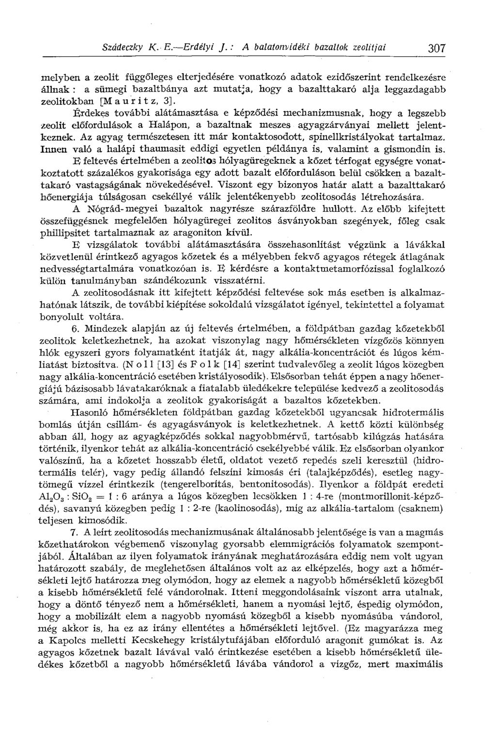 Szádeczky К. E. Erdélyi J.