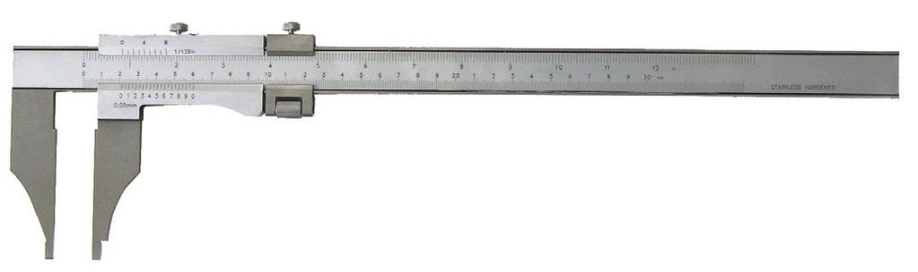 alkalmazott pofák levonandók : 2 x 5 mm = 10 mm 500 mm-től: 2 x 10 mm = 20 mm Méréstartomány Pofa 01014042