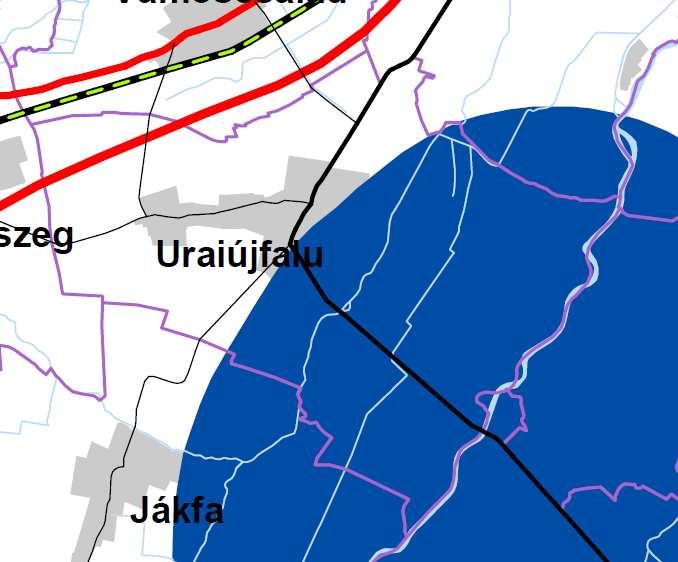 érinti OTrT alapján Történeti települési térség Kiemelten érzékeny felszín alatti