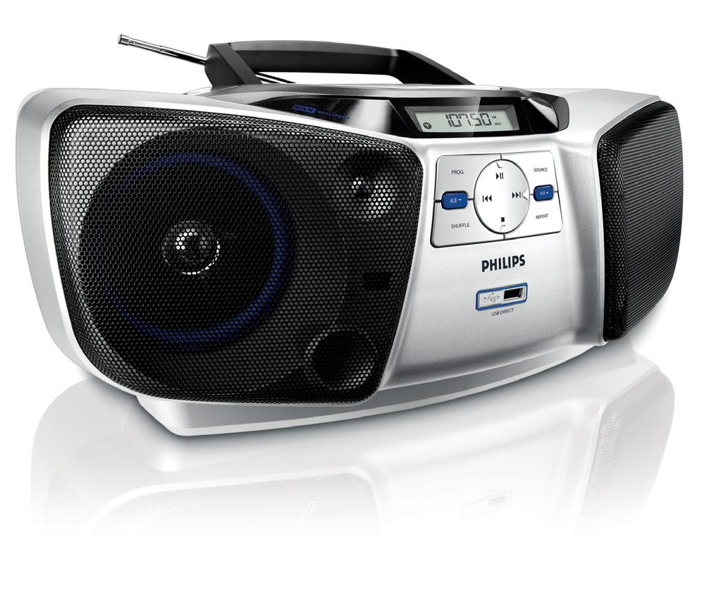 CD Soundmachine AZ1840 Register your product and get