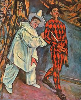 A MODERNIZMUS. A SZIMBOLIZMUS ÉS AZ IMPRESSZIONIZMUS KÖLCSÖNHATÁSA A KÖLTÉSZETBEN 146 Paul Cézanne: Pierrot és Harlequin, 1888. lattársításai.