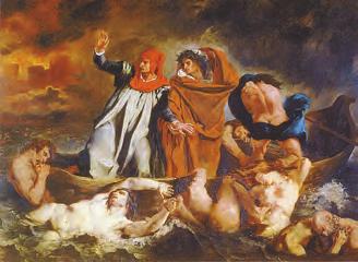 Dante művéhez Dante olvasása nyomán alcímmel 1849-ben megkomponálta a Dante-szonáta című zongoraművét, majd 1857-ben a Dante-szimfóniát.