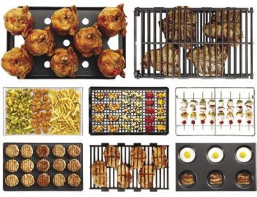 - A tisztítás nem igényel időt a GRILL mosóprogramnak köszönhetően, melynek következtében a párolótér
