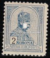 MBK: 4500 pont. (440 000 HUF) / 1904. Turul 5 crown closing value in block of 4, centered, luxury quality.