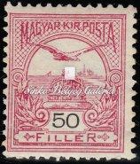 Turul 2 Koronás bélyeg 11 1/2 fogazattal 272. tétel 1904. 06. 06. Távolsági ajánlott levél.