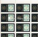Fáy András 25 stamps on an unfolded sheet. Kikiáltási ár: 2.000 Ft 1989. Kastélyok III. Teljes, 25-ös ívben.
