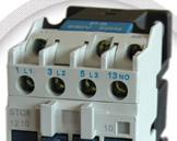 Can be completed with auxiliary contacts, thermal relay and time delay auxiliary contact.