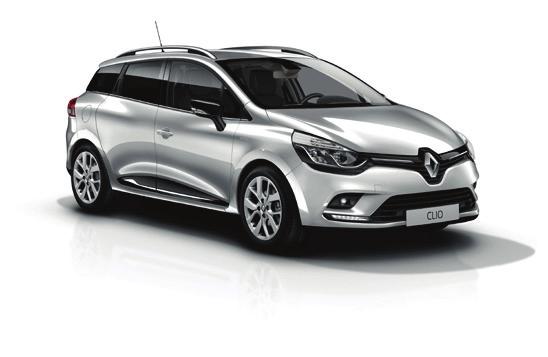 RENAULT CLIO GRANDTOUR LIMITED A Renault Clio Grandtour Limited verziói gazdag felszereltségükkel megkönnyítik az Ön életét.