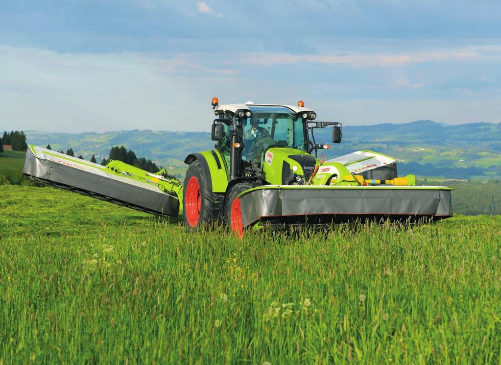 Öné a választás A CLAAS traktor koncepciója az ARION 400 sorozatban látható a legjobban. Bármilyen változatosak a követelmények, az ARION 400 felszereltsége tökéletes bármilyen munkához.