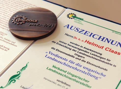 Már a cég alapítója, August Claas is dolgozott együtt különböző tudományos intézményekkel, számos olyan partnerséget kialakítva, amelyeket fia, Helmut Claas tovább mélyített és bővített.