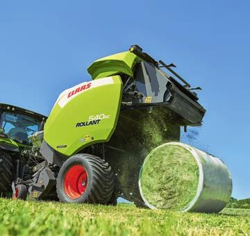 és CLAAS világából ROLLANT 540RC fejlesztett körbálázó TUCANO új MONTANA
