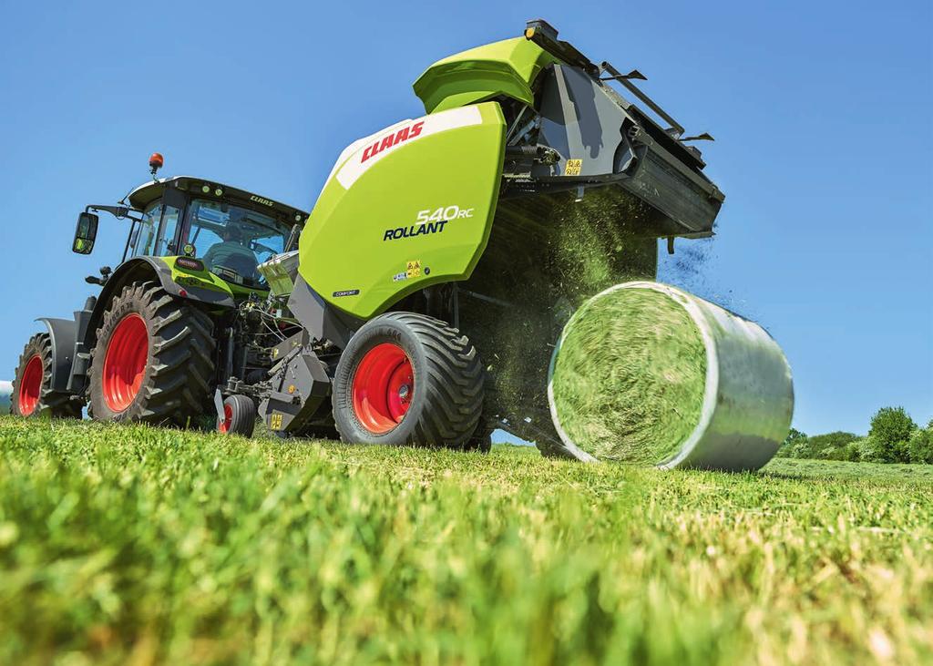 BÁLÁZÓK agritech 07 ROLLANT 540RC MASSZÍV MUNKATÁRS AZ ÚJONNAN FEJLESZTETT FIXKAMRÁS KÖRBÁLÁZÓ, A ROLLANT 540 TÖMÖRÍTŐHENGEREI ÚJAK, HÁZA SZILÁRDABB.