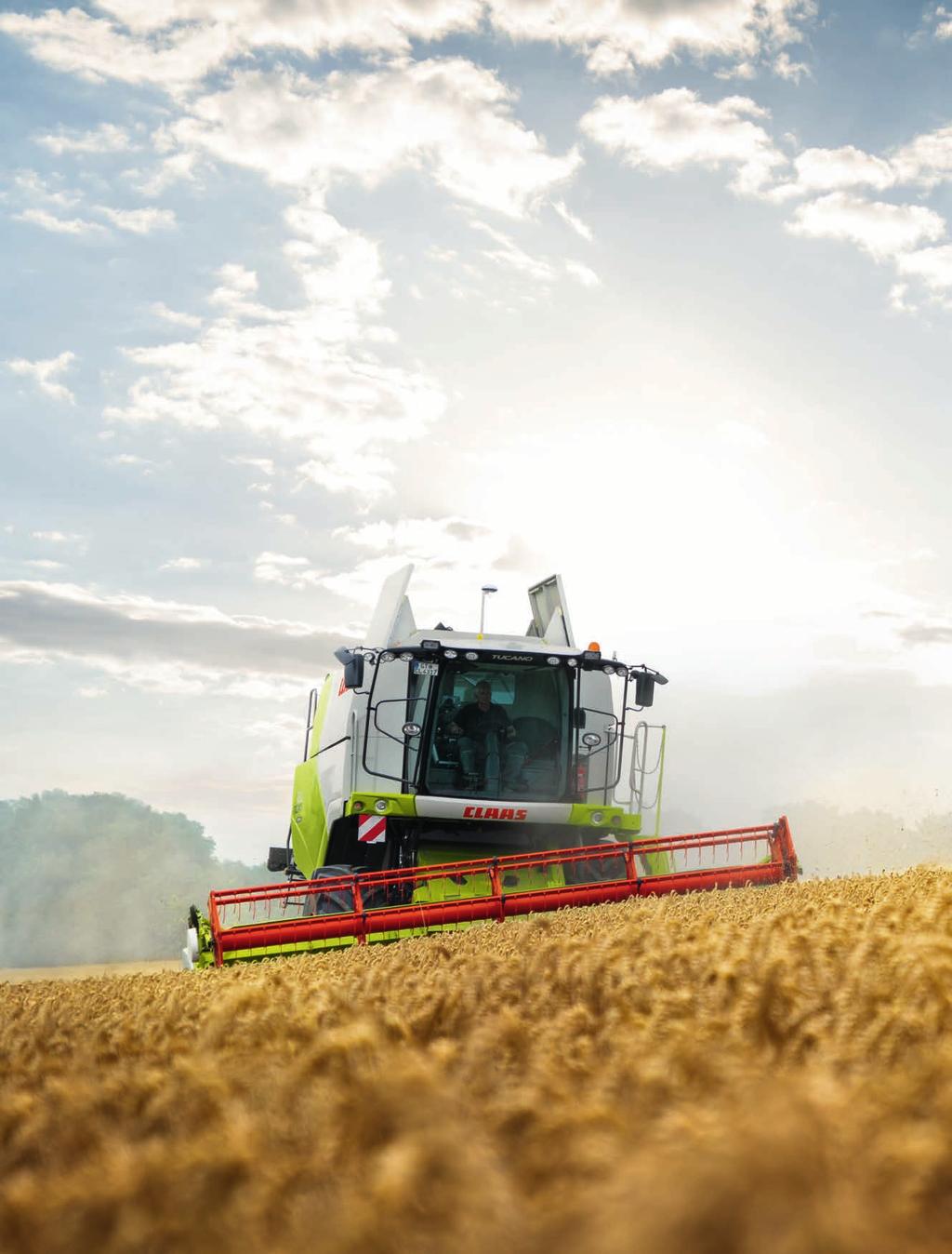 OK agritech 09 TUCANO ÚJ MONTANA DŐLÉSKIEGYENLÍTÉS ÉS KEZELÉSI MEGOLDÁSOK ÚJ CEBIS TERMINÁL, BŐVÍTETT MODELLKÍNÁLAT ÉS OPCIONÁLIS, MOST ELŐSZÖR ELÉRHETŐ DŐLÉSKIEGYENLÍTÉS EZEK AZ ÚJ CLAAS TUCANO