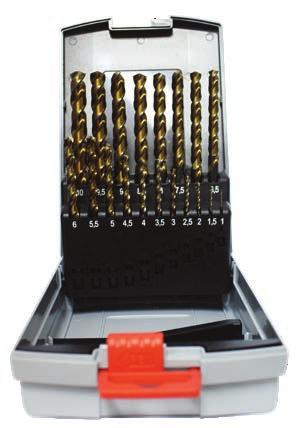 fúrásához D x L1/L2 HSS-G MULTI SPEED X-Pack 2,0 x 49/24 020300010206 2,5 x 57/30 020300010256 3,0 x 61/33 020300010306 3,2 x 65/36 020300010326