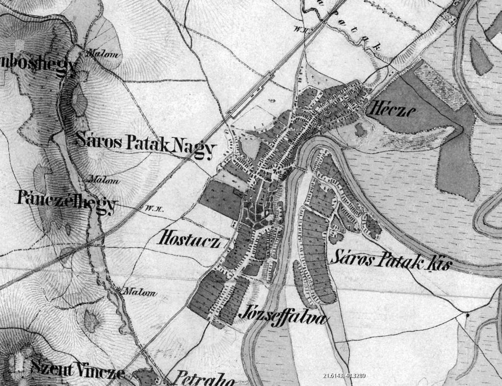összeírásra. Déli felén urasági major csűrrel. Gabonát vermekben itt is tároltak. A vermek gondozását 1632-ben Német Mihály és Zabó Miklós látták el.