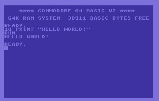 4.3. ábra, BASIC Hello world programkód A TPA gépeknek nagy szerepük volt az ország számítógépes oktatásában is.